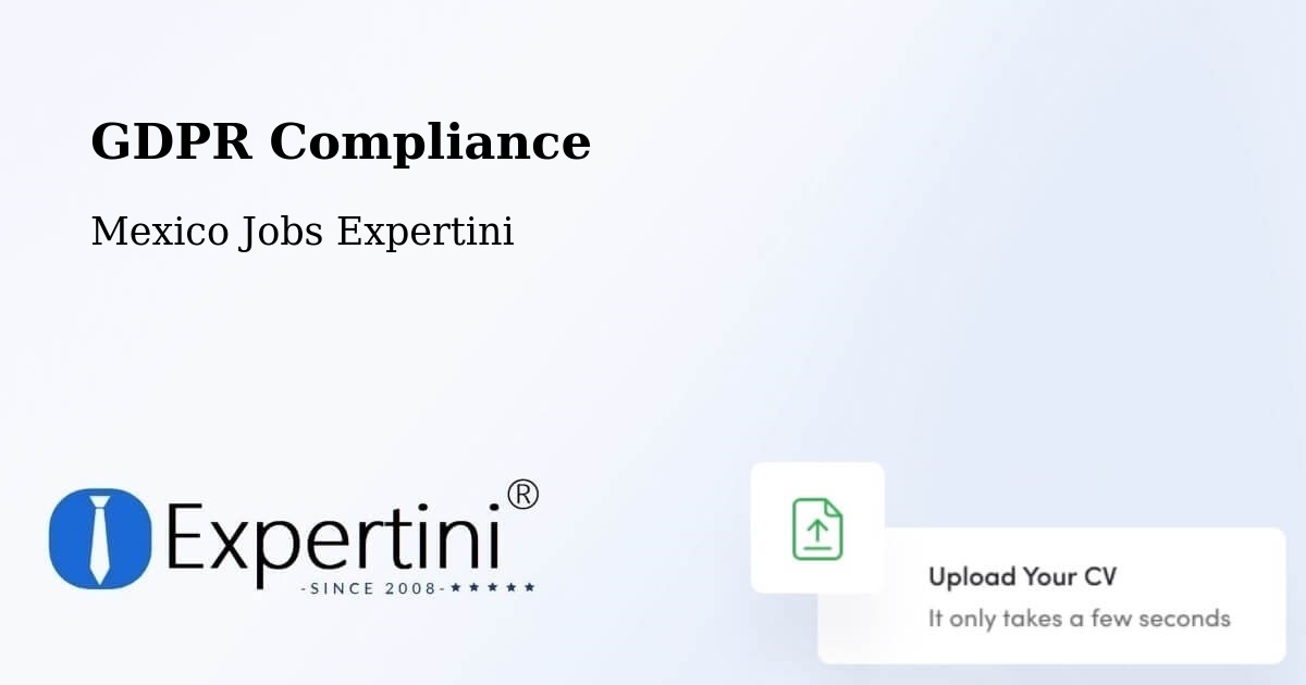 EU GDPR Compliance Statement – Acapulco De Juárez - Mexico Jobs Expertini